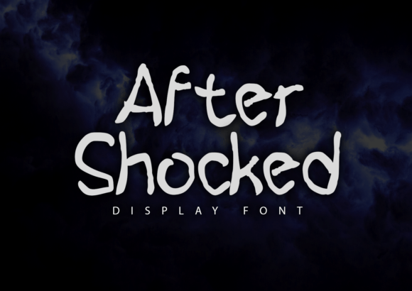 Aftershocked: The Spooky Font That Adds Drama to Your Designs