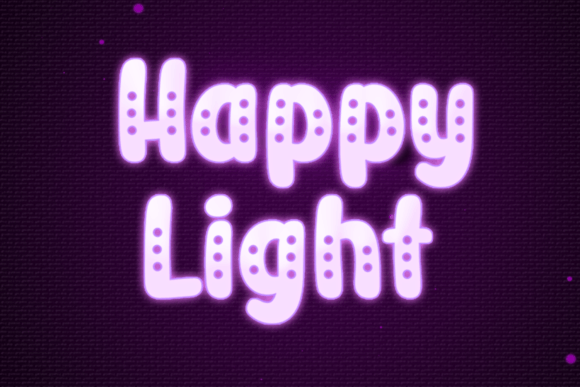 Discover the Joy of Happy Light: A Playful Font for Creative Projects