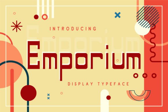 Emporium: A Retro-Style Font with Timeless Appeal