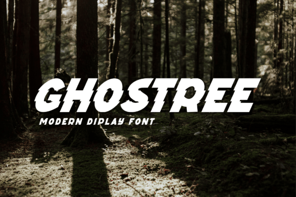 Ghostree: A Bold and Authentic Font for Every Creative Project