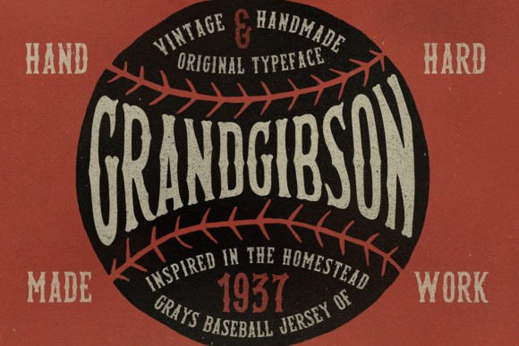 Grand Gibson: A Stylish Vintage Display Font