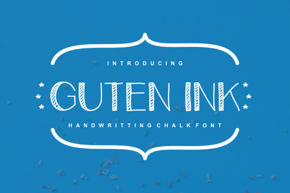 Guten Ink: A Versatile Display Font for Creative Projects
