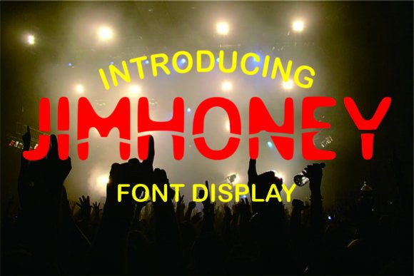 Jimhoney: A Bold and Creative Display Font for Real-World Design