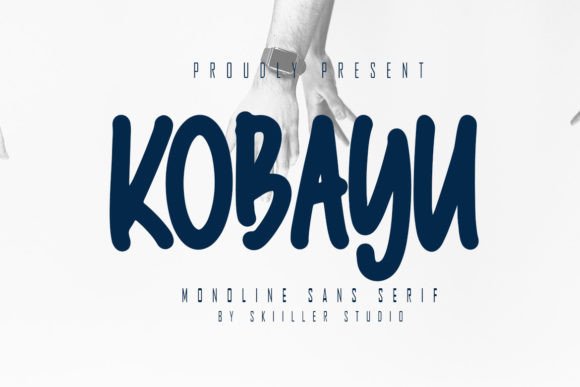 Kobayu: A Strategic Font for Confident Branding and Dynamic Communication