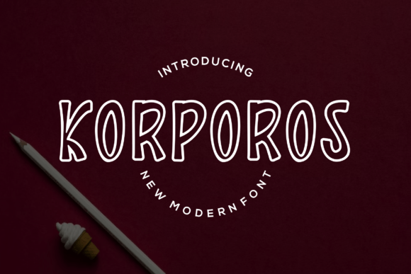 Korporos: A Versatile and Elegant Display Font for Modern Design
