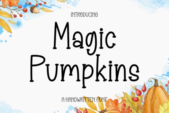 Magic Pumpkins Font