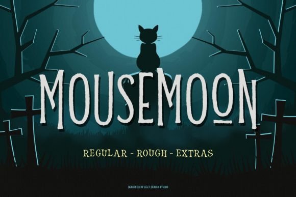 Mousemoon: A Halloween Typeface Like No Other