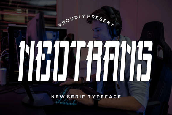 Neotrans: A Modern Display Font for Bold Visual Impact