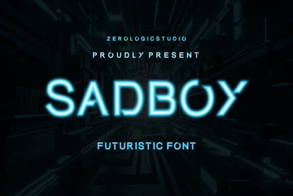 Sadboy: A Futuristic Font for Creative Expression