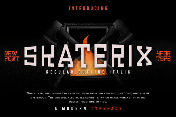 Skaterix: A Bold and Authentic Display Font for Sports and Beyond