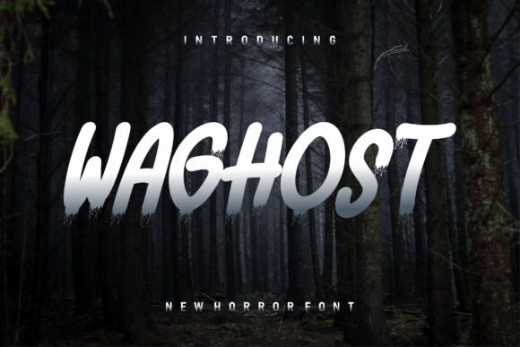 Waghost: The Bold, Beautiful Font for Modern Design